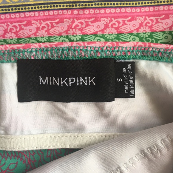 MinkPink High Neck Dress Size Small - Picture 4 of 4